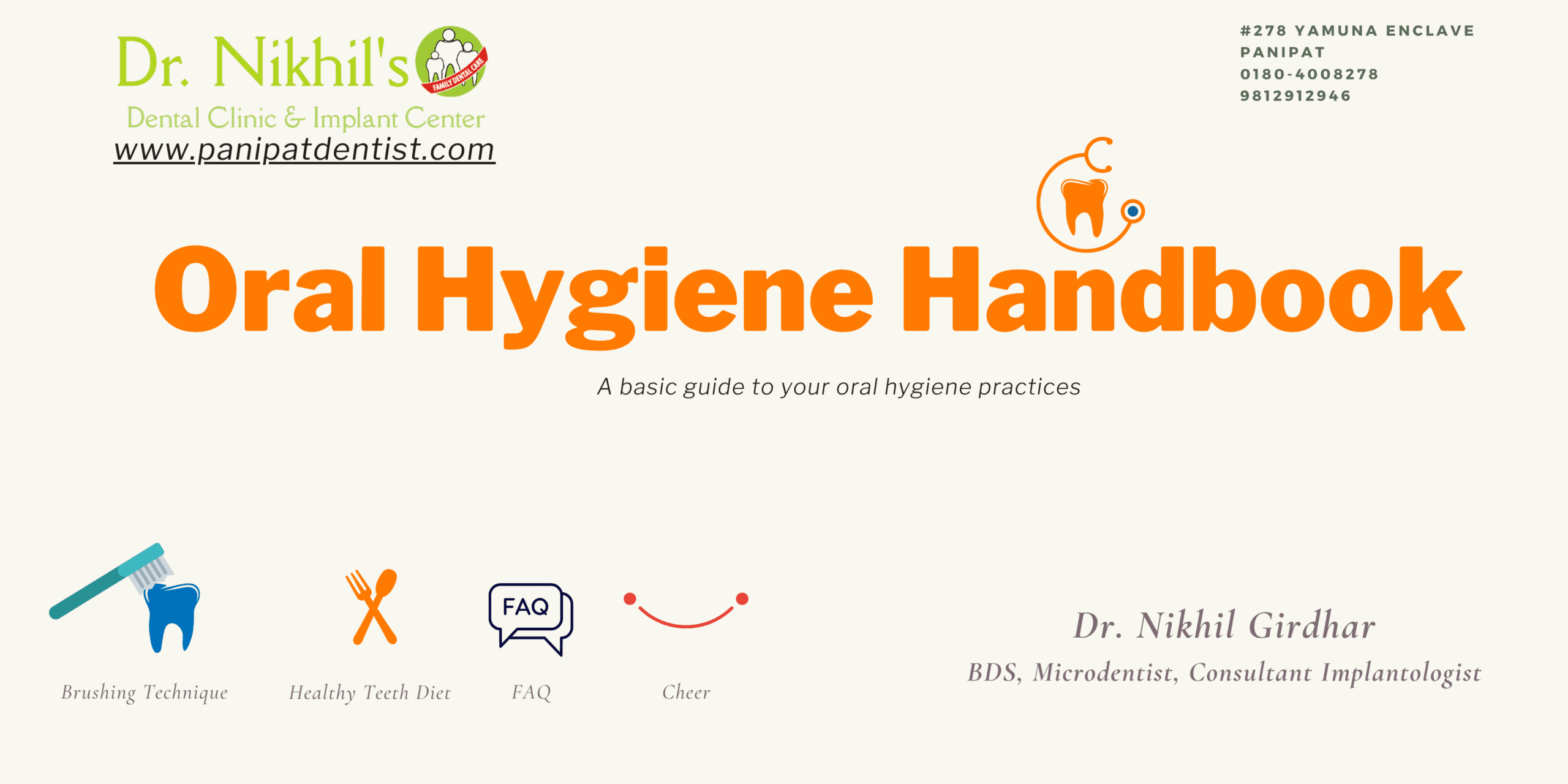 Oral Hygiene Instaructions